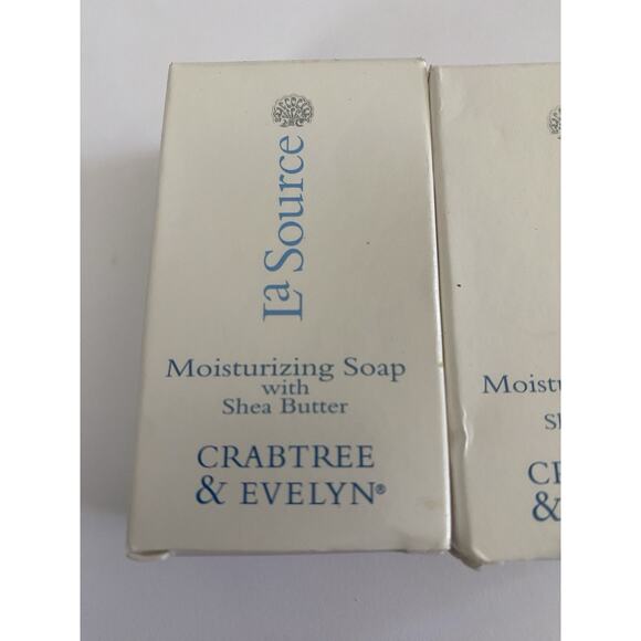 Crabtree Evelyn La Source Moisturizing Soap Bar Shea Butter Hotel Travel Size 2 - Picture 2 of 6